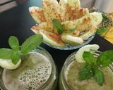 A picture of step 3 of Cucumber cooler.