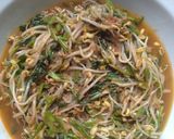 Foto langkah ke 4 dari resep Kangkung Tumis Terasi Saos Tiram.