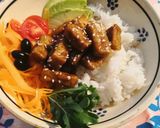 Foto del passaggio 8 della ricetta Poke bowl vegan