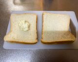 A picture of step 2 of Baseball Sandwich Plate⚾️.