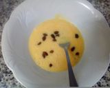 Foto del paso 2 de la receta Tortilla de espinacas con pasas