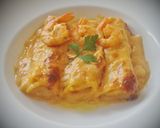 Foto del paso 10 de la receta: Canelones rellenos de alcachofas y langostinos