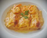 Foto del paso 10 de la receta: Canelones rellenos de alcachofas y langostinos