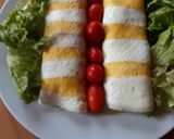 Foto del passaggio 4 della ricetta Omelette ripiene bicolor