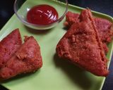 A picture of step 6 of Bread bhaji.