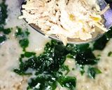 A picture of step 3 of Chicken Porridge (oats).
