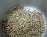 A picture of step 2 of Moong Sprout Salad.