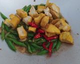 Foto langkah ke 3 dari resep Tumis Buncis Tahu.