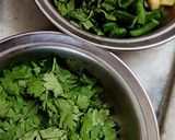 A picture of step 1 of Pudina masala Buttermilk.