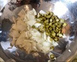 A picture of step 4 of German Kartoffelsalat (German potato salad).