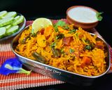 A picture of step 7 of Paneer Masala Pulao.
