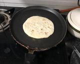 A picture of step 9 of Hummas and Petta Bread.