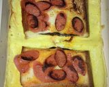 Foto langkah ke 3 dari resep Sandwich Sosis Telur.