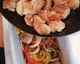 Foto langkah ke 5 dari resep Japanese Chicken Nanban with Paprika.