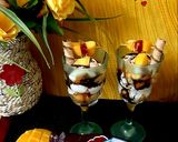 A picture of step 3 of Choco mango delight.