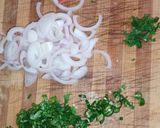 A picture of step 3 of Aloo Chana Chaat.