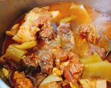 Hình bước làm 3 của món Bò kho dưa
