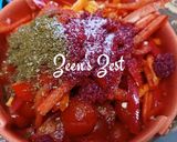 A picture of step 3 of Snacking Pepper Salad.