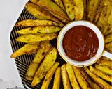 صورة لخطوة 6 من وصفة بطاطس بالقلايه الهوائية 🍟