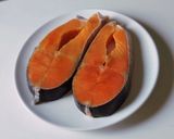 Hình bước làm 1 của món Soup BÍ ĐỎ cá hồi