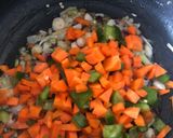 A picture of step 7 of Mixed fried rice.