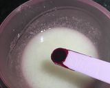 A picture of step 3 of Eggless red velvet muffins.