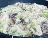 A picture of step 9 of Tempura Udon with Chikuwa and Nanohana (Spring Greens).