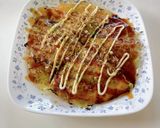 A picture of step 8 of Rice Paper Okonomiyaki ★ Healthy.