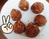 Hình bước làm 4 của món Chả cá thu hấp trứng thịt
