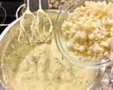 Foto del paso 7 de la receta: Pastel salado con calabacín, pavo y queso