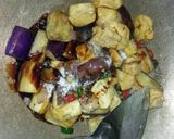 Foto langkah ke 4 dari resep Oseng Terong Tahu.
