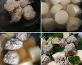 รูปขั้นตอนการทำที่ 1 ของ "แกงจืดวอเตอร์เครสเต้าหู้หมูสับ" ☘🥣🐷