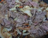 牛肉炒麵的食譜步驟4照片