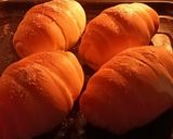Foto langkah ke 10 dari resep Salt Bread Creamy Matcha.