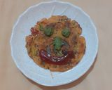 A picture of step 2 of Veg.Handva in 10 minutes.