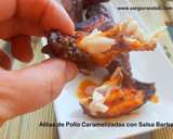 Foto del paso 4 de la receta: Alitas de Pollo Caramelizadas con Salsa Barbacoa Casera
