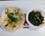देसी साग और ज्वार रोटी रेसिपी चरण 11 फोटो