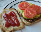 Foto del paso 4 de la receta: Sándwich doble de carne...🥑🍅🥪🥩