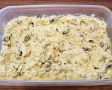 A picture of step 1 of Mike's White Girl Green Chile Enchiladas.