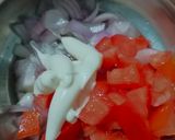 ब्रेड टोमेटो पिज़्ज़ा (bread tomato pizza recipe in Hindi) रेसिपी चरण 1 फोटो