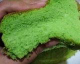 Foto langkah ke 5 dari resep Bolu pandan putih telur Fluffy.