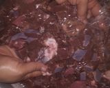 A picture of step 1 of Dil gurday kaleji.