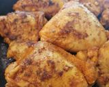 Une image de l'étape 5 de Poulet mariné aux épices.