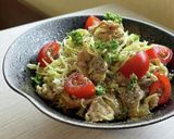 A picture of step 9 of Easy Ginger Pork with Pork Slices and Onion.