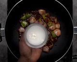 A picture of step 9 of Chilli Chicken.