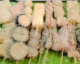 A picture of step 8 of ☆Men's Meal☆035 Skewered Kushiage Made in a Mess Tin.