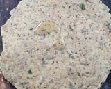 A picture of step 5 of Missi roti.