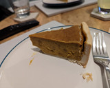 A picture of step 22 of Red kuri squash pie made from homemade puree.