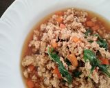 รูปขั้นตอนการทำที่ 2 ของ อาหารเด็ก ผัดโหระพาหมูสับ (ไม่ใช้น้ำมัน)