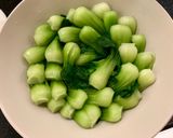 鮑魚花膠燴小棠菜的食譜步驟5照片